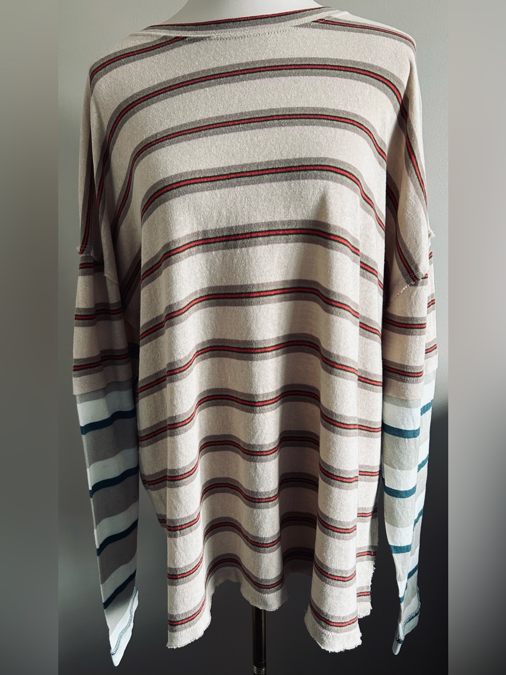 NWT-Free People “Nina” Long Sleeved Shirt - Picture 9 of 10